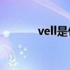 vell是什么意思啊（vellamo）