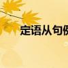 定语从句例句100句（定语从句例句）