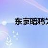 东京暗鸦为什么不写了(东京暗鸦2) 东京暗鸦为什么不写了(东京暗鸦2)