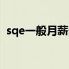 sqe一般月薪多少（sqe工程师职责是什么）