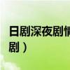 日剧深夜剧情侣酒店在线观看网站（日剧深夜剧）