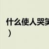什么使人哭笑不得打一肖（什么使人哭笑不得）