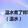 温水煮了将军梦 现实压垮了少年肩什么意思（温水）