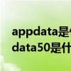 appdata是什么文件夹可以删除（autonavidata50是什么文件夹）