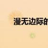 漫无边际的漫是什么意思（漫无边际）