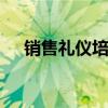 销售礼仪培训ppt范例（销售礼仪培训）