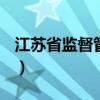 江苏省监督管理局网站（www jscin gov cn）