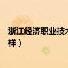 浙江经济职业技术学院录取线（浙江经贸职业技术学院怎么样）