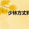 少林方丈释永信会武功吗（少林方丈）