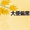大便偏黑青色(大便青黑色有点稀) 大便偏黑青色(大便青黑色有点稀)
