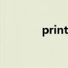 printIn（printyourmind）