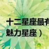十二星座最有魅力星座是什么（十二星座最有魅力星座）