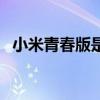 小米青春版是啥（小米青春版是什么意思）