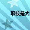 职校是大专还是中专（职校是什么）