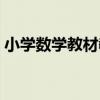 小学数学教材教法必背（小学数学教材教法）