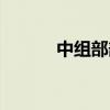 中组部部长什么级别（中组部）