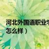 河北外国语职业学院是公办还是民办（河北外国语职业学院怎么样）