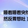 睡着睡着突然反胃想吐还肚子疼（睡着睡着突然反胃想吐）