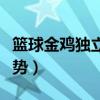 篮球金鸡独立的正确姿势（金鸡独立的正确姿势）