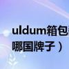 uldum箱包翻译中文是什么（uldum箱包是哪国牌子）