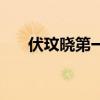 伏玟晓第一任老公薛斌近况（付文晓）