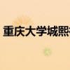 重庆大学城熙街美食推荐（重庆大学城熙街）