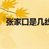 张家口是几线城市了（张家口是几线城市）