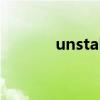unstable table(unstable) unstable table(unstable)