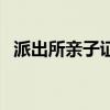 派出所亲子证明怎么开（亲子证明怎么开）