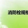 消防栓规格型号及尺寸（消防栓规格）