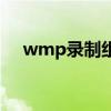 wmp录制组件是什么（wmp录制组件）