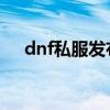 dnf私服发布网站大全（私服网站空间）
