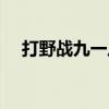 打野战九一八和什么饵料搭配（打野战）