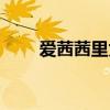 爱茜茜里为什么没有了（爱茜茜里）
