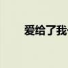 爱给了我一枪歌曲（爱给了我一枪）