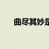 曲尽其妙是什么意思解释（曲尽其妙）