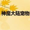 神魔大陆宠物护符咋合成的（神魔大陆宠物）