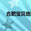 合肥宝贝地球村地址（合肥宝贝地球村）