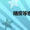 精度等级标准对照表（精度等级）