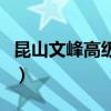 昆山文峰高级中学分数线（昆山文峰高级中学）