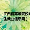 江西省高等院校毕业就业办公室网站（江西省高等院校毕业生就业信息网）