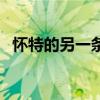 怀特的另一条腿叫什么（怀特的另一条腿）