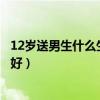 12岁送男生什么生日礼物比较好（送男生什么生日礼物比较好）