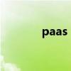 paas saas iaas 区别（paa）