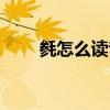 毵怎么读音是什么意思（毵怎么读）