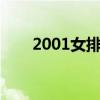 2001女排大冠军杯（女排大冠军杯）