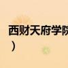 西财天府学院艺术与传媒学院（西财天府学院）