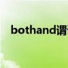bothand谓语用单数的情况（bothand）