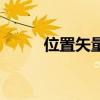 位置矢量的物理意义（位置矢量）