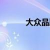 大众品牌所有车型（大众品牌）